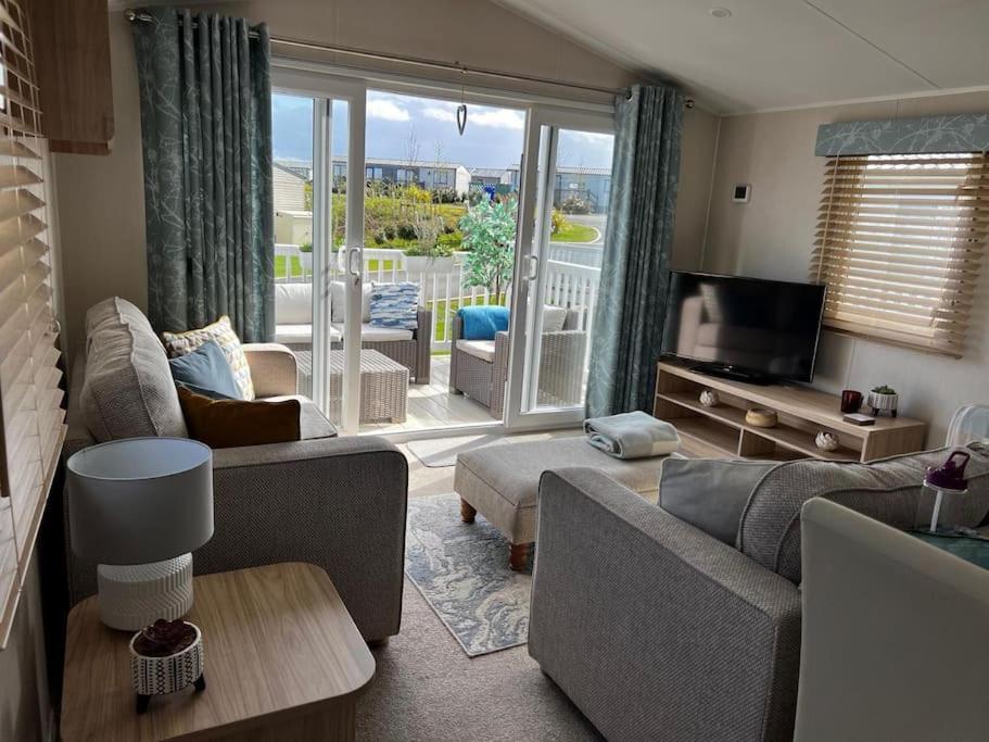 Sandy Bay Caravan Getaway Newbiggin-by-the-Sea Exterior photo