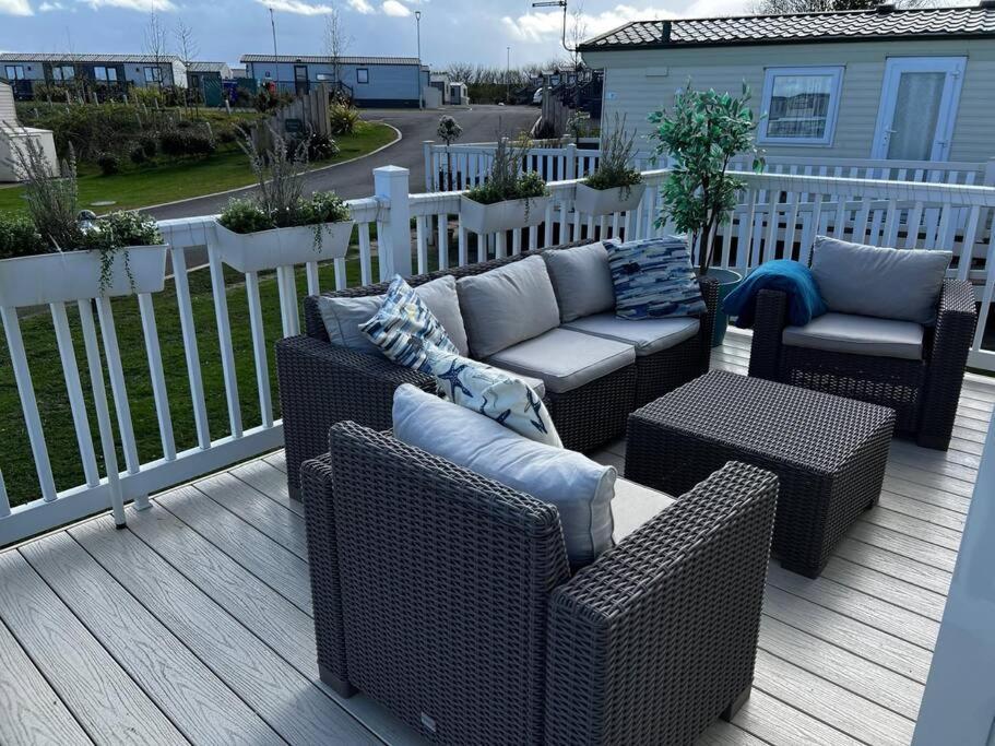 Sandy Bay Caravan Getaway Newbiggin-by-the-Sea Exterior photo